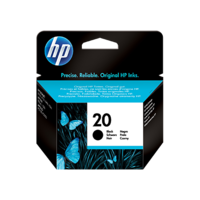 HP HP 20 tintapatron 1 dB Eredeti Fekete (C6614DE)