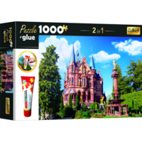 Trefl Trefl: Kastély puzzle - 1000 darabos + ragasztó (10646) (10646)