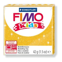 FIMO FIMO "Kids" gyurma 42g égethető glitteres arany (8030-112) (8030-112)