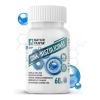 N/A Cink-biszglicinát - maximális mennyiségű aminosav kelát formájú - 60 tabletta - Natur Tanya (HMLY-5999565081881)