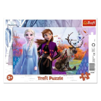 Trefl Trefl Jégvarázs 2: Anna és Elsa keretes puzzle 15db-os (31348) (T31348)
