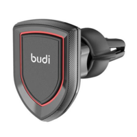 Budi Budi 521 szellőzőrácsra szerelhető autós telefontartó fekete (521)