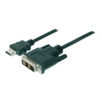 Digitus DIGITUS HDMI adapter cable - HDMI Type-A male/DVI-D (18+1) male - 3 m (AK-330300-030-S)