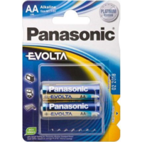 Panasonic Panasonic 1.5V Alkáli AA ceruza elem EVOLTA (2db / csomag) (LR6EGE/2BP) (LR6EGE/2BP)