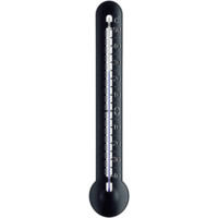 TFA Dostmann Bel- és kültéri, hagyományos analóg hőmérő, fekete (Sz x Ma x Mé) 54 x 287 x 23 mm, TFA (12.3048)