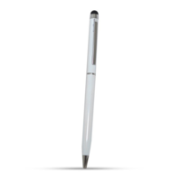 gigapack Érintőképernyő ceruza 2in1 (toll, kapacitív érintőceruza, 13cm) FEHÉR (5996457295326)