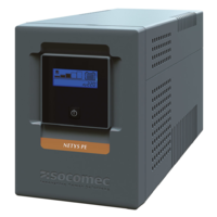 Socomec Socomec NETYS PE NPE-1500-LCD szünetmentes tápegység (UPS) Vonal interaktív 1,5 kVA 900 W 6 AC kimenet(ek) (NPE-1500-LCD)