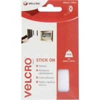VELCRO® Öntapadó tépőzár szalag, 0,5 m x 20 mm, fehér, Stick On EC60224 (VEL-EC60224)