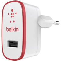 Belkin Belkin F8J052VFRED hálózati töltő 10Watt/2.1A fehér-piros (F8J052VFRED)
