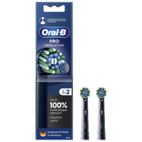 Oral-B Oral-B EB50BRB CrossAction Elektromos fogkefe Pótfej - Fekete (2db) (EB50BRB BLACK 2 SZT.)