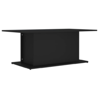 vidaXL fekete forgácslap dohányzóasztal 102 x 55,5 x 40 cm (810308)
