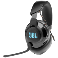 JBL JBL Quantum 610 BLK Gamer Over Ear headset Rádiójel vezérlésű Fekete mikrofon zajelnyomás mikrofon némítás (JBLQUANTUM610BLK) (JBLQUANTUM610BLK)