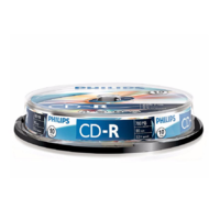 Philips Philips CR7D5NB10/00 írható CD 700 MB 10 dB (cdr10h)