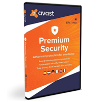 Avast Software s.r.o. Avast Premium Security - 5 eszköz / 1 év elektronikus licenc