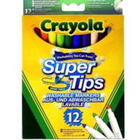 Crayola Crayola: Vékony hegyű lemosható filctoll (7509) (C7509)