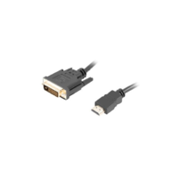 Lanberg Lanberg HDMI(M) --> DVI-D(M)(24+1) 1.8m kábel (CA-HDDV-20CU-0018-BK) (CA-HDDV-20CU-0018-BK)