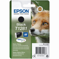 Epson Epson Fox T1281 tintapatron 1 dB Eredeti Fekete (C13T12814012)