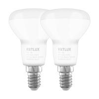 Retlux Retlux REL 38 LED R50 izzó 6W 510lm 3000K E14 - Meleg fehér (2db) (REL 38)