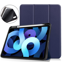 Cellect Cellect Apple iPad Air 4 2020 tablet tok toll tartóval kék (TABCASE-IPAD4PEN-BL) (TABCASE-IPAD4PEN-BL)