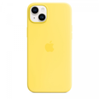 Apple Apple MagSafe-rögzítésű iPhone 14 Plus Gyári Szilikontok - Kanári Sárga (MQUC3ZM/A)