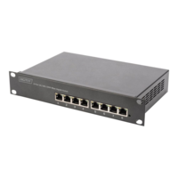 Digitus DIGITUS DN-95331 - switch - 8 ports - managed - rack-mountable (DN-95331)
