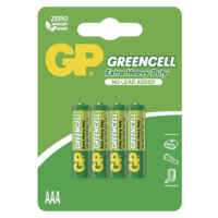 GP GP 1.5V Greencell 24G mini ceruza (AAA) elem (4db/blister) (B1211) (B1211)