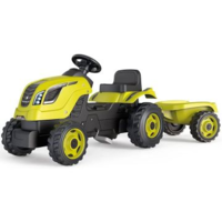 Smoby Smoby: Farmer XL traktor utánfutóval - zöld (7600710130) (7600710130)