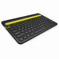 Logitech Logitech Bluetooth® Multi-Device Keyboard K480 billentyűzet QWERTZ Német Fekete (920-006350)