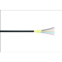 Nikomax Nikomax Optikai kábel, beltéri és kültéri, SM 9/125 OS2, 24 szálas tight buffered, LSZH, Eca - Méterre (NKL-F-024S9K-00U-BK)