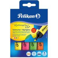 Pelikan Büro Pelikan Textmarker 490/4 Sort. 4 ST im Karton-Etui (814058)