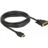 DeLock Delock 85655 HDMI male to DVI 24+1 male kétirányú kábel, 3m (85655)