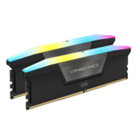 Corsair CORSAIR RAM memory module VENGEANCE RGB - 32GB (2 x 16 GB) - DDR5 DRAM 6400MHz C36 (CMH32GX5M2B6400C36)