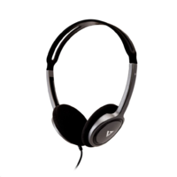 V7 V7 Lightweight Stereo fejhallgató fekete (HA310-2EP) (HA310-2EP)