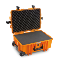 B&W B&W Type 6700 SI Fotós bőrönd - Narancs (6700/O/SI)