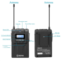 Boya Audio Boya Audio BY-WM8 Pro-K1 UHF vezetéknélküli szett (1+1) (BY-WM8 Pro-K1)