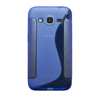 gigapack Szilikon telefonvédő (S-line) KÉK [Samsung Galaxy Core Prime LTE (SM-G361)] (5996457607419)