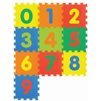 Hausmann Hausmann Számos habszivacs puzzle szőnyeg 10 darabos (1001B3(s)) (1001B3(s))