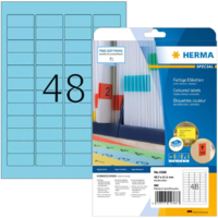 HERMA HERMA Etiketten A4 blau 45,7x21,2 mm Papier matt 960 St. (4368)