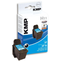 KMP Printtechnik AG KMP Patrone HP C6656AE Nr.56 black 520 S. H11 refilled (0995,4561)