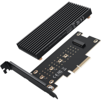 GrauGear GRAUGEAR PCI Card M.2 PCIe 4.0 Card für M.2 NVMe SSD (G-M2PCI01)