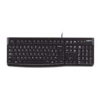Logitech Logitech Keyboard K120 for Business billentyűzet USB QWERTY Angol Fekete (920-002524)