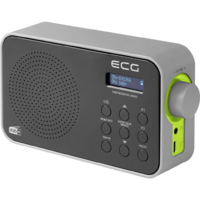 ECG ECG RD 110 DAB DAB+/FM rádió fekete (RD-110 DAB Black)