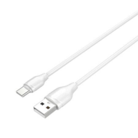 LDNIO LDNIO LS371 USB-A - USB-C kábel 2.1A 1m fehér (5905316143203) (LS371 type c)