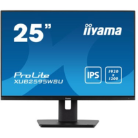 iiyama iiyama ProLite XUB2595WSU-B5 számítógép monitor 63,5 cm (25") 1920 x 1200 pixelek WUXGA LED Fekete (XUB2595WSU-B5)