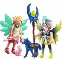 Playmobil Playmobil Crystal- és Moon Fairy lélekállattal (71236) (Playmobil71236)
