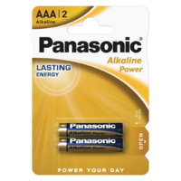 Panasonic Panasonic 1.5V Alkáli AAA ceruza elem Alkaline Power (2db / csomag) (LR03APB/2BP) (LR03APB/2BP)