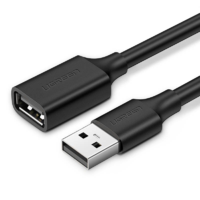 UGREEN UGREEN US103 USB 2.0 hosszabbító kábel 5 m fekete (10318) (UG10318)