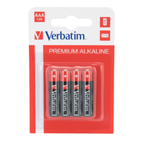 Verbatim Verbatim Premium alkáli Mini ceruzaelem AAA (4db/csomag) (49920) (ver-49920)