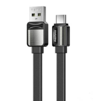 Remax Remax Platinum Pro USB-A - USB-C kábel 2.4A 1m fekete (RC-154a black) (RC-154a black)