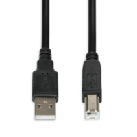 iBox iBox IKU2D30 USB 2.0 A - USB 2.0 B (apa - apa) kábel 3m - Fekete (IKU2D30)